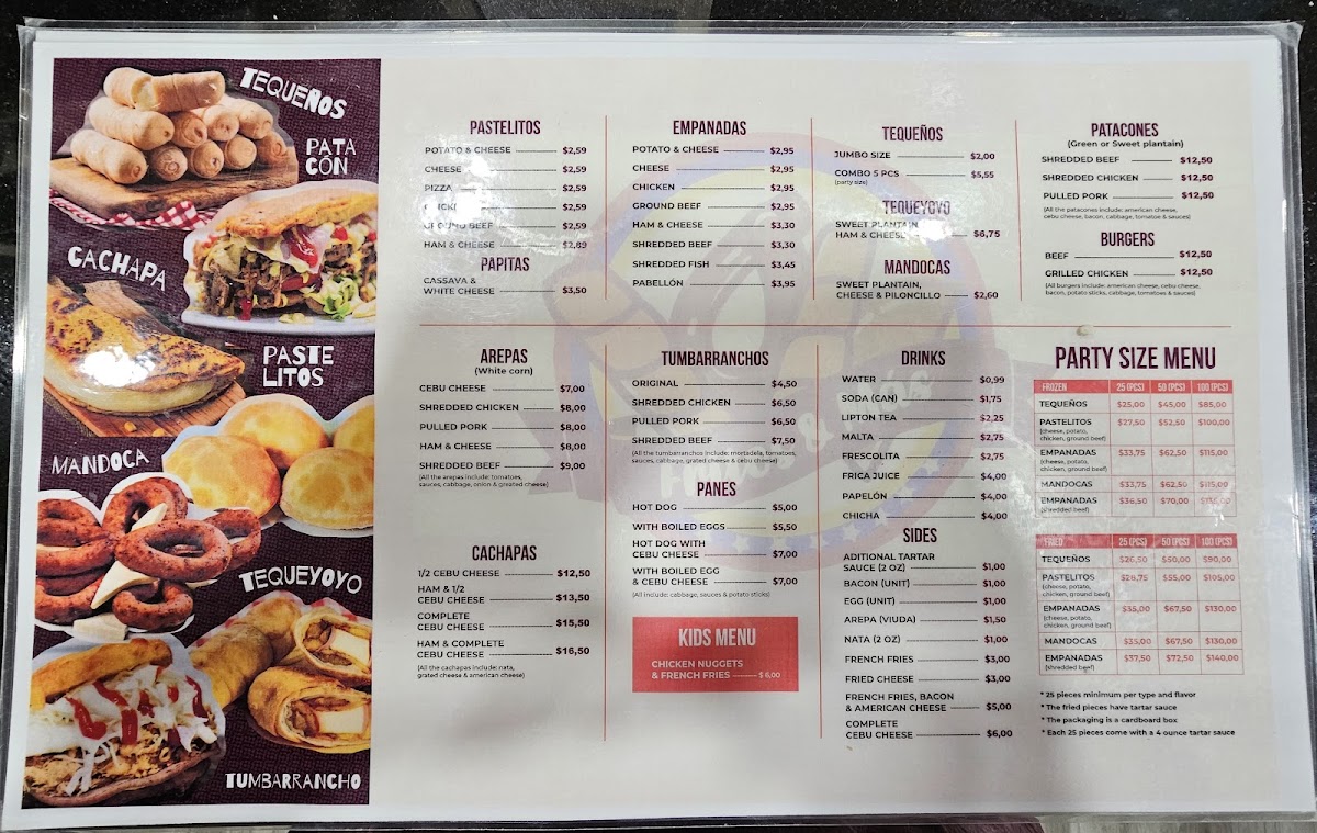Fritos y Mas Menu - Image 3