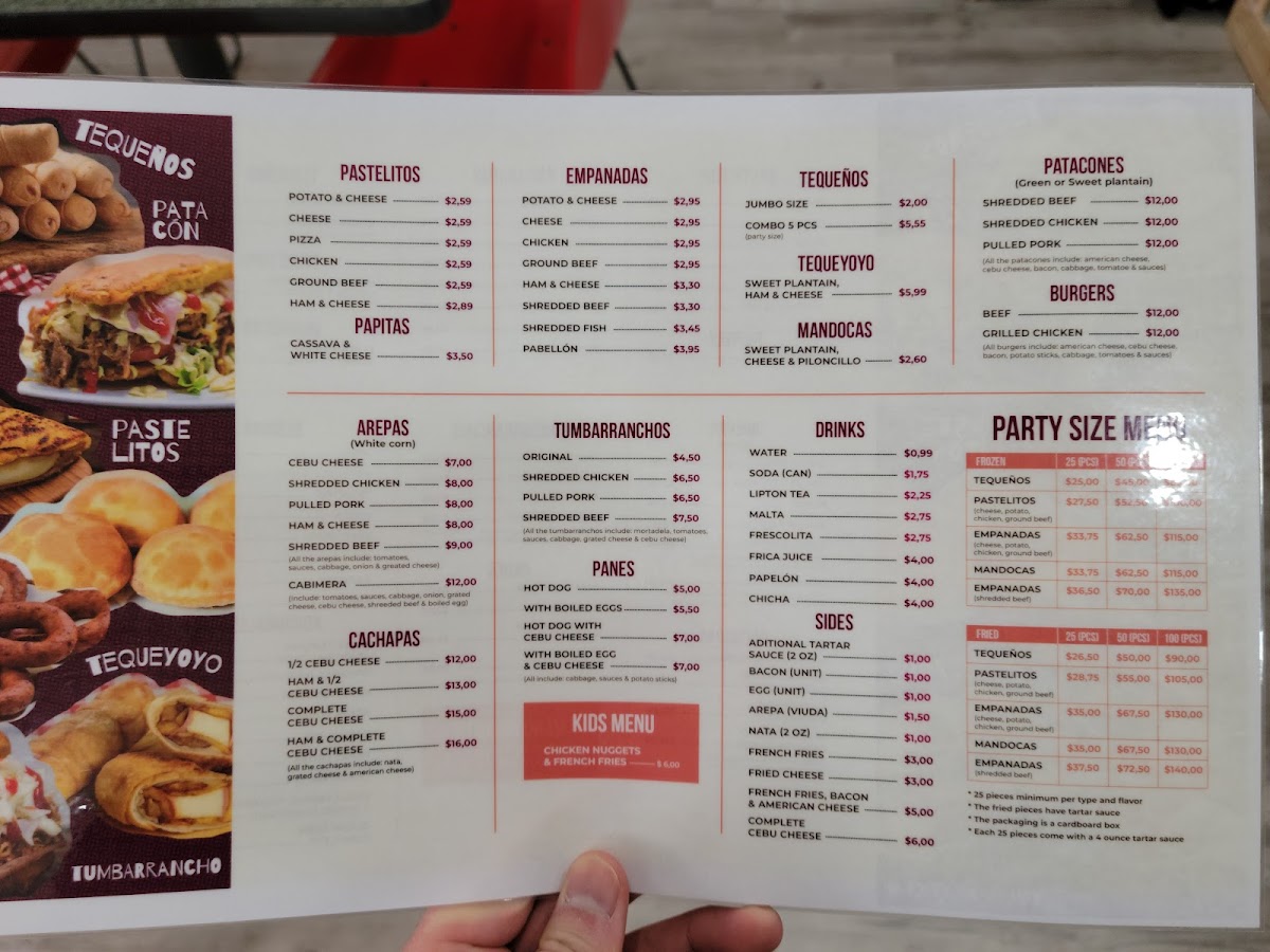 Fritos y Mas Menu - Image 5